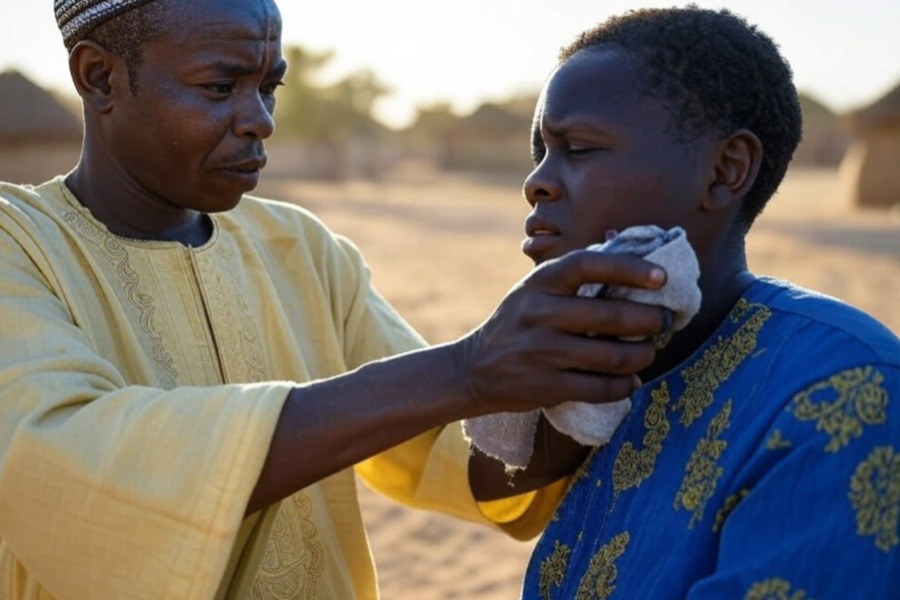 How can you help stop someone’s bleeding?